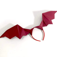 Halloween bat wings headband