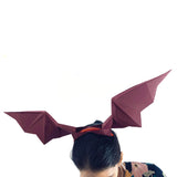 Bat wings headband template - DIY paper craft