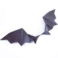 Bat wings headband front view