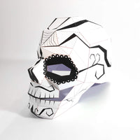 DIY Sugar Skull paper mask