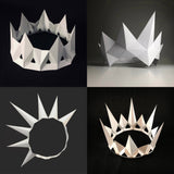 DIY paper crowns
