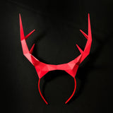 Front view Low Poly (DIY) headband template