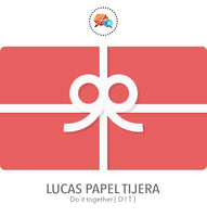 Lucas Papel Tijera Gift Card