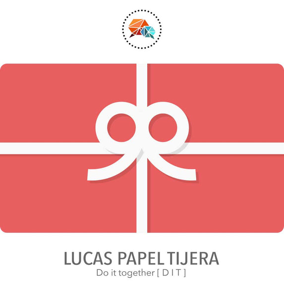 Lucas Papel Tijera Gift Card