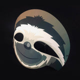 Super simple sloth mask DIY for kids
