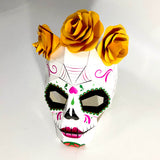 Catrina paper mask top view