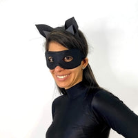 Cat eras headband in catwoman cosplay